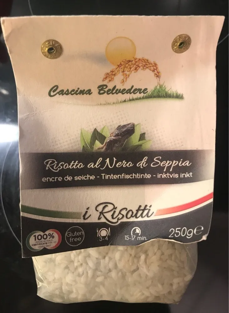 Risotto al nero di seppia
