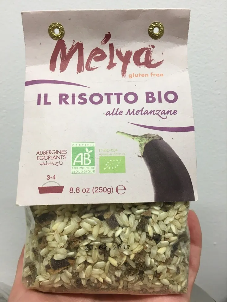 Il Risotto Bio alle Melanzane