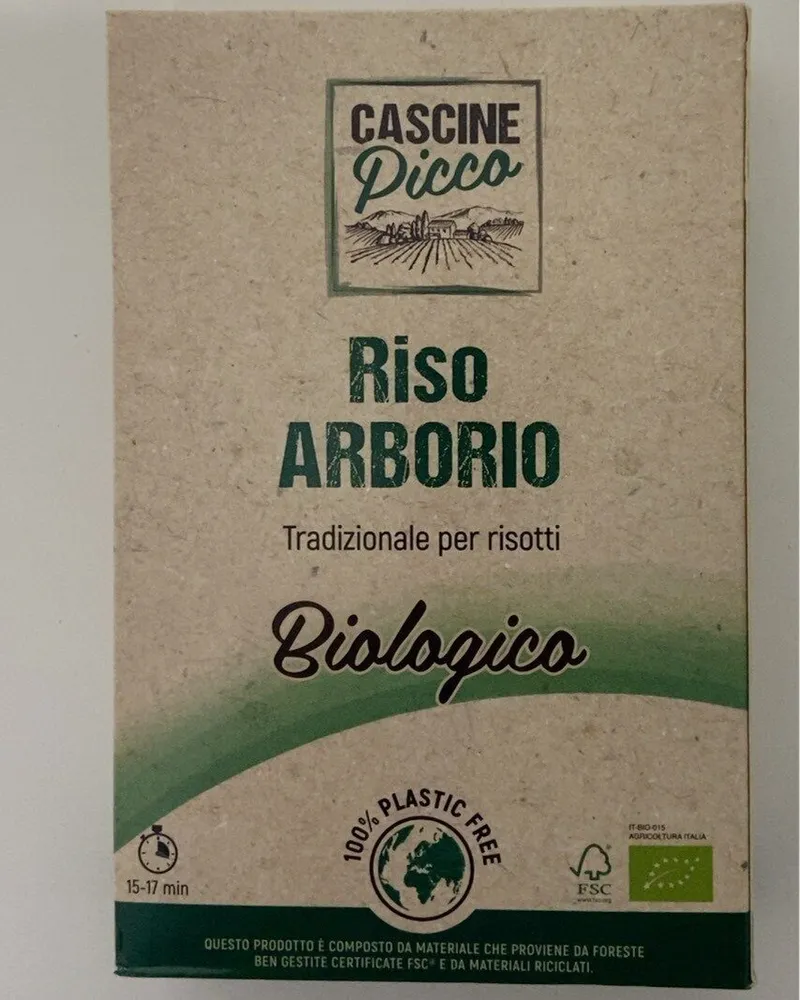 Riso arborio biologico