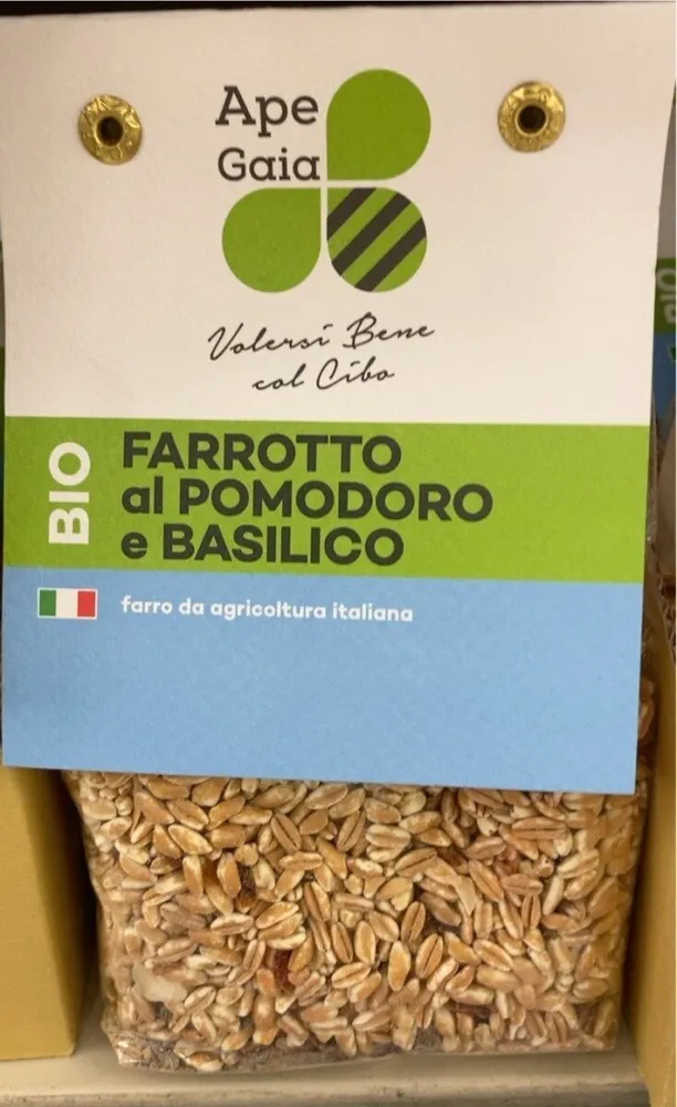 Farrotto al pomodoro e basilico