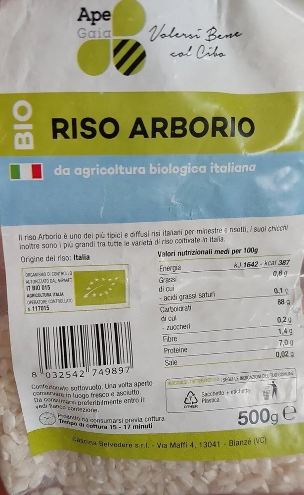 Riso arborio