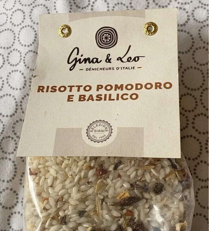 Risotto pomodoro e basilico