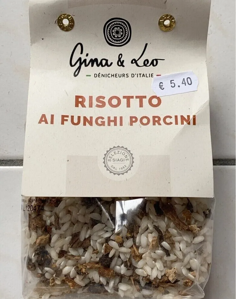 Risotto al funghi porcini