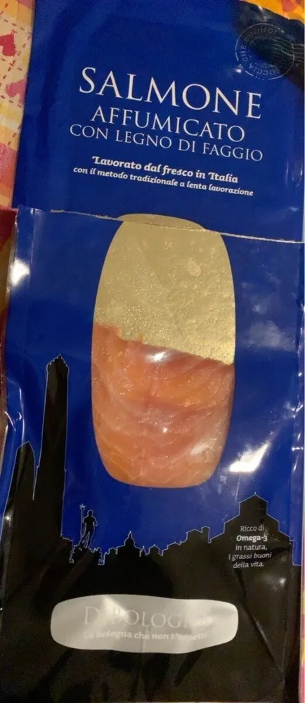 Salmone affumicato con legno di faggio