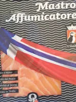 Salmone norvegese affumicato a fette