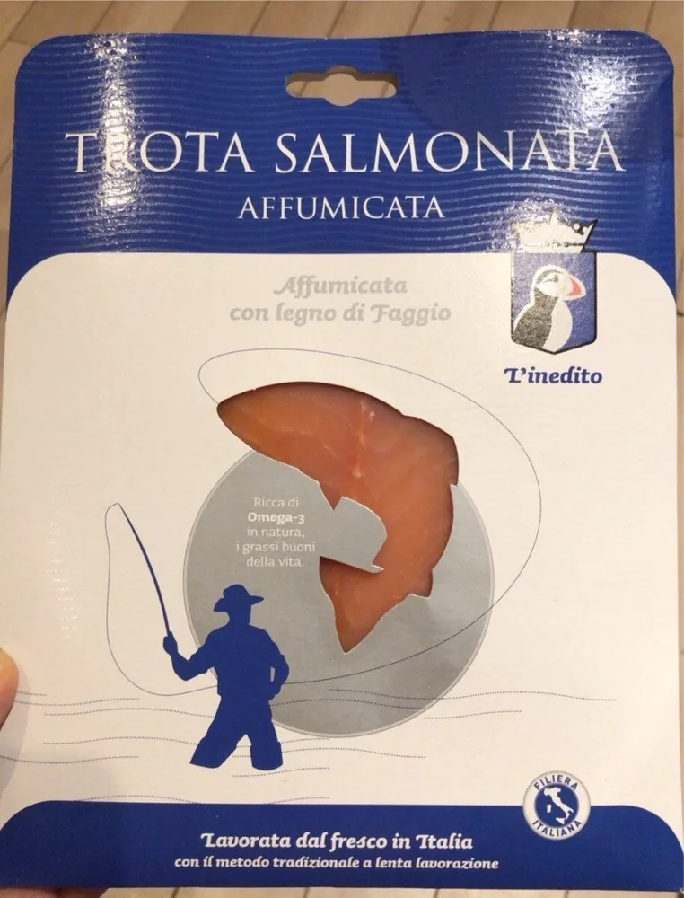 Trota salmonata affumicata