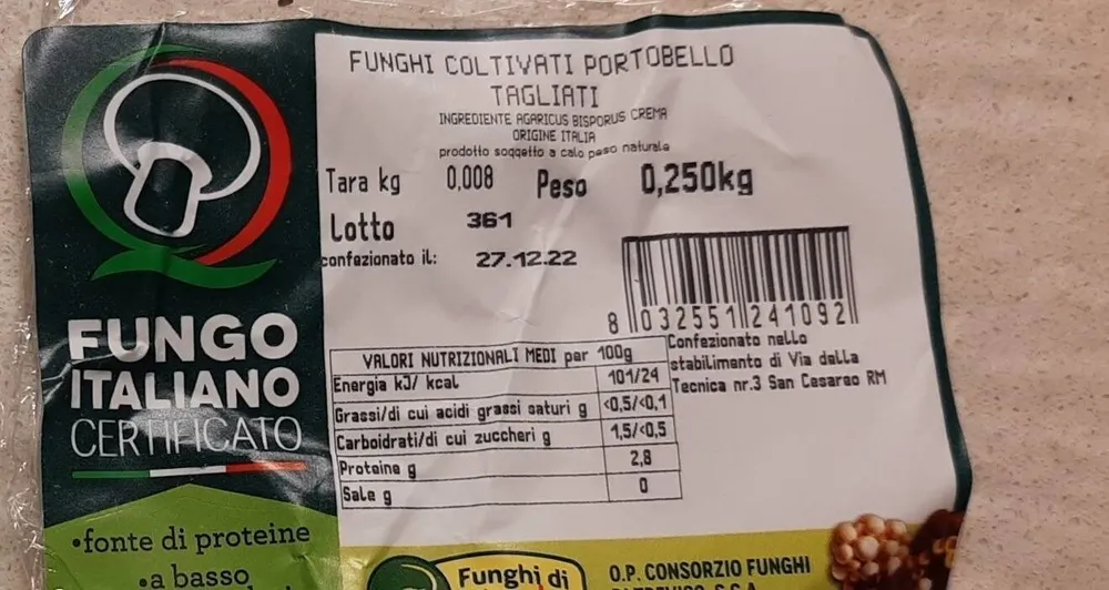 Funghi Portbello