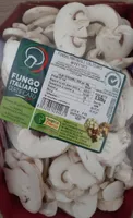 Funghi champignon bianco affettato