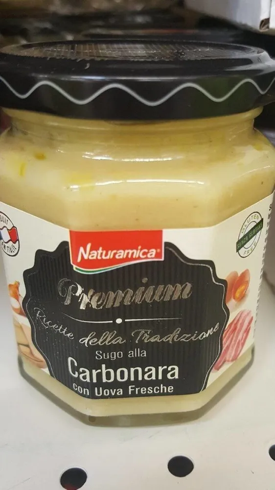 Sugo alla carbonara con uova fresche