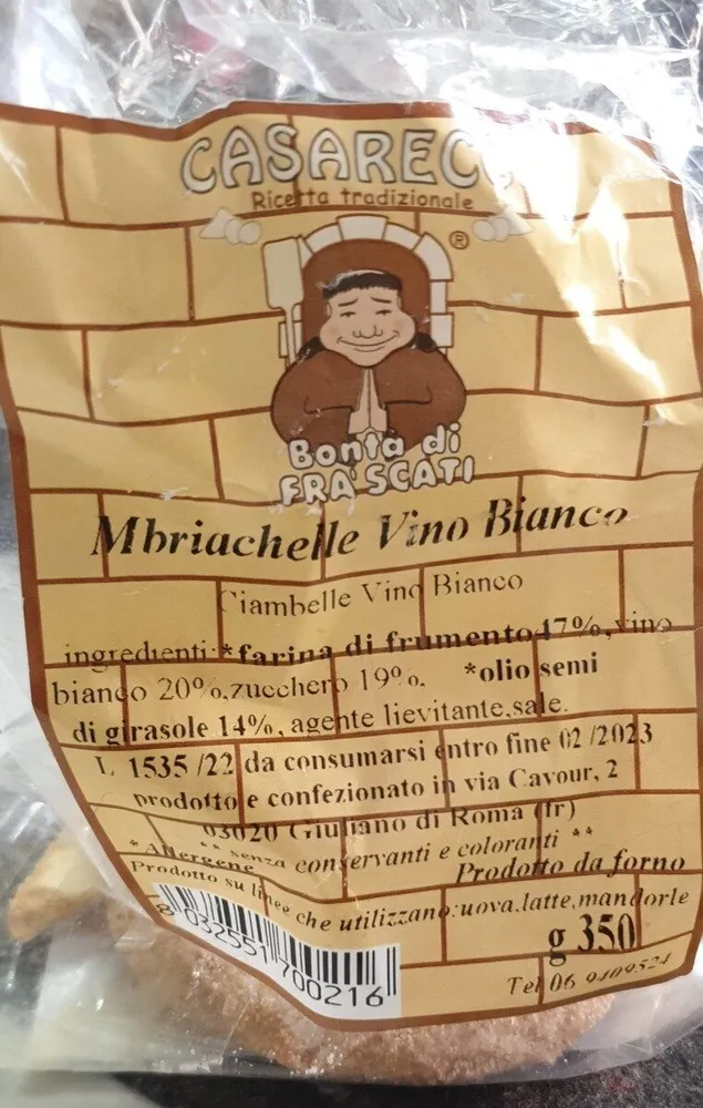 Mbriachelle vino bianco