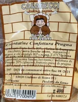 Crostatina Confettura Prugna