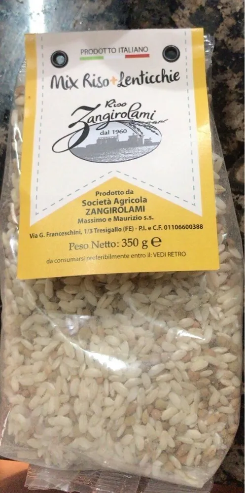 Mix riso e lenticchie