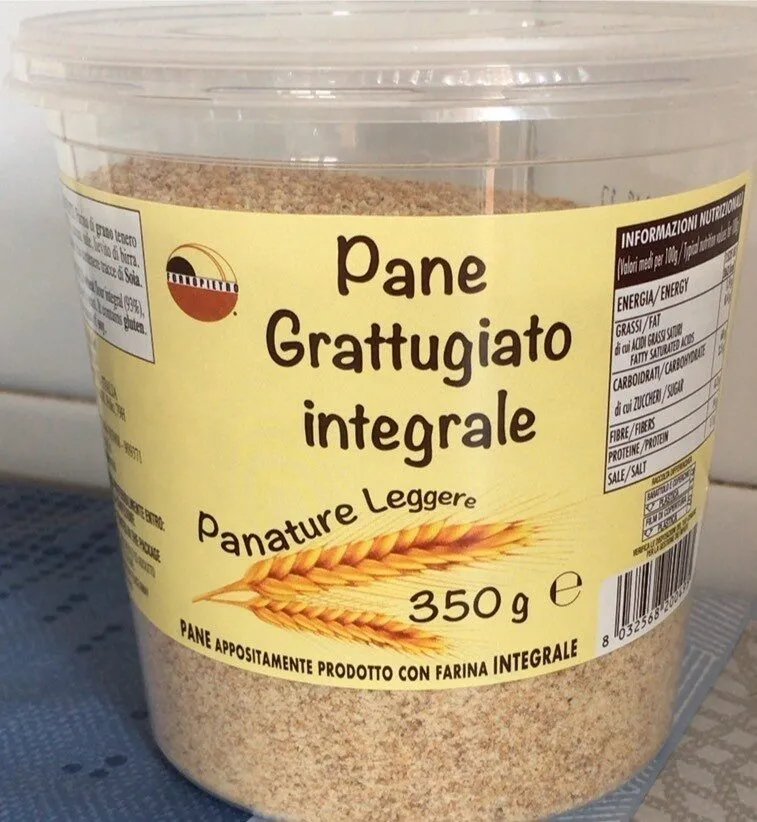 Pane grattuggiato integrale
