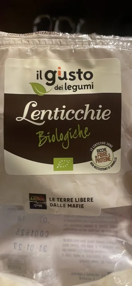 Lenticchie biologiche