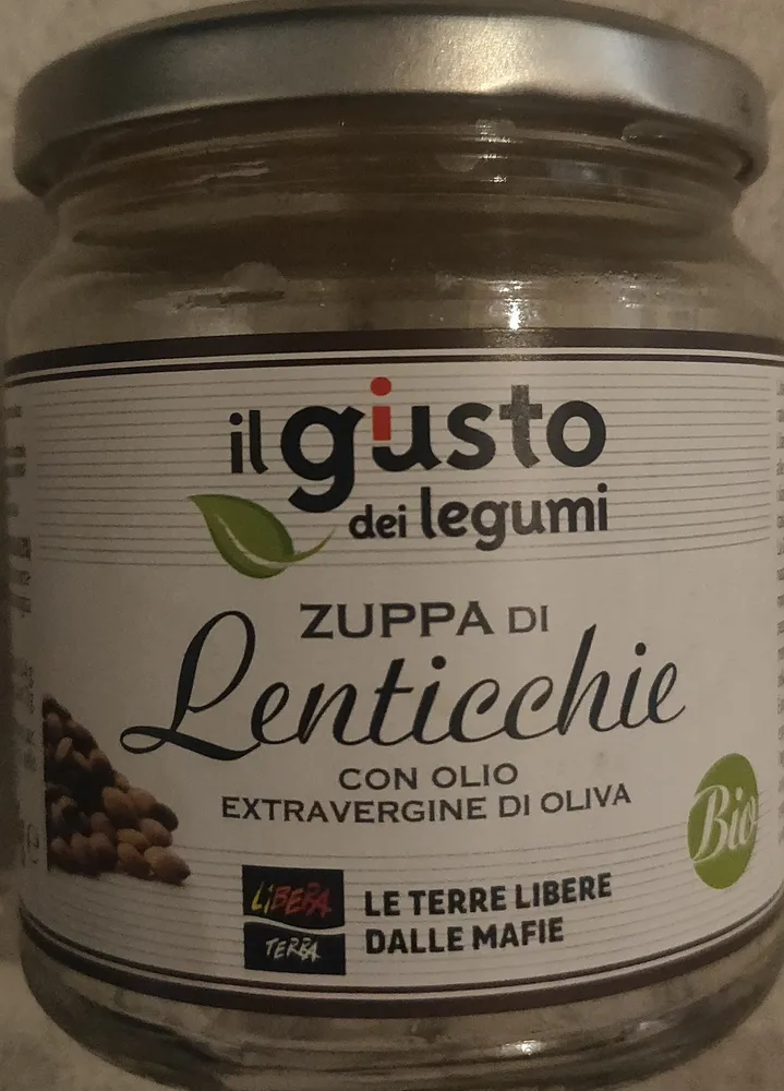 zuppa di lenticchie bio