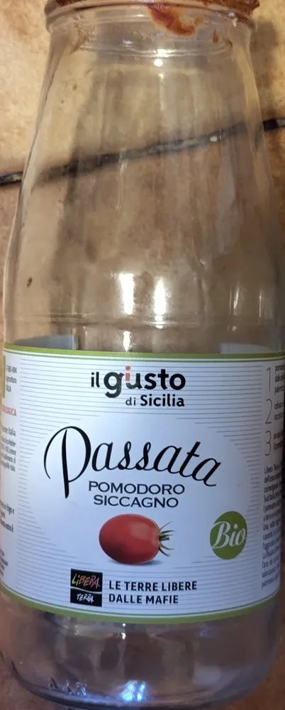 Passata di pomodoro Siccagno biologica