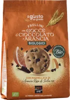 Frollini Con Gocce Di Cioccolato E Arancia