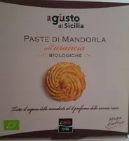 Paste di Mandorla all'arancia biologiche
