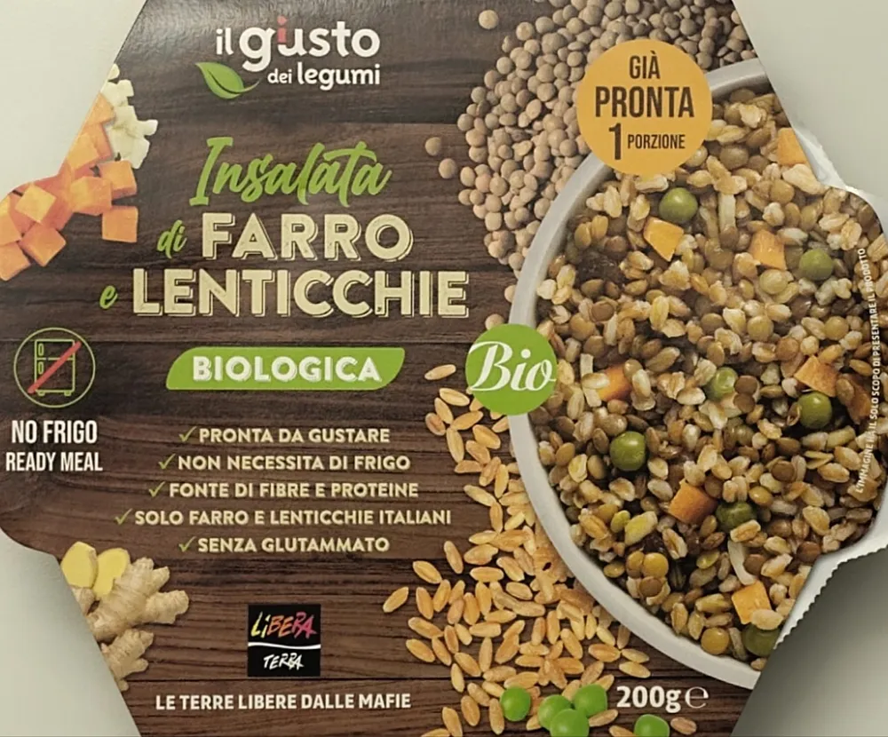 Insalata farro e lenticchie