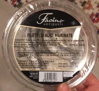 Filetti di alici marinate