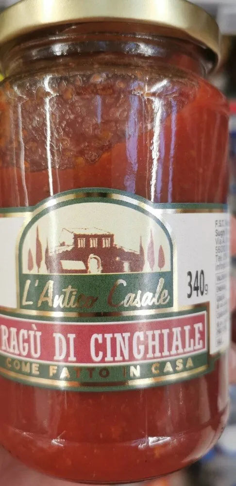 Ragù cinghiale