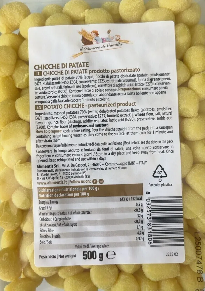 Chicce di patate