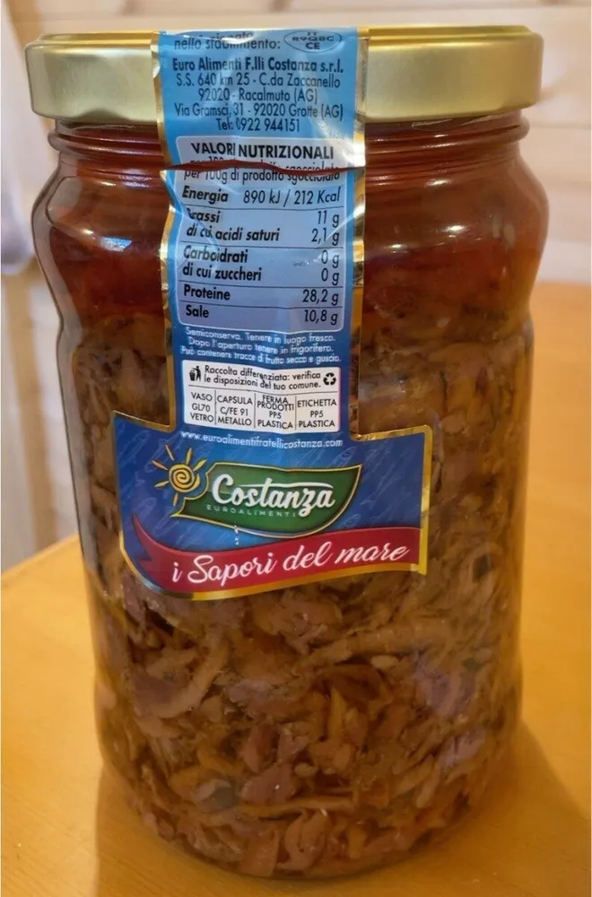 Pezzetti di Acciughe