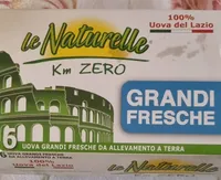 Grandi uova fresche