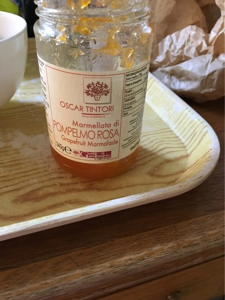 Marmellata di pompelmo rosa