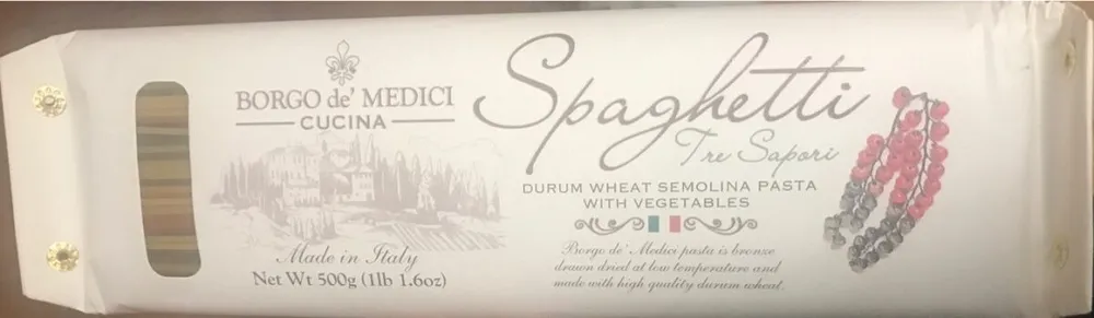 Spaghetti tre sapori