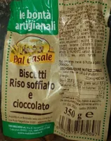 Biscotti riso soffiato e cioccolato
