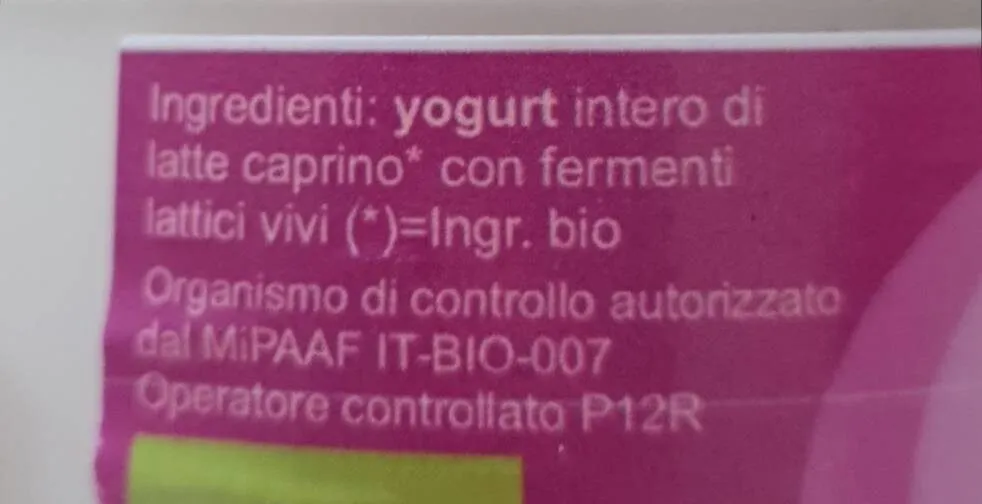 BIO YOGURT