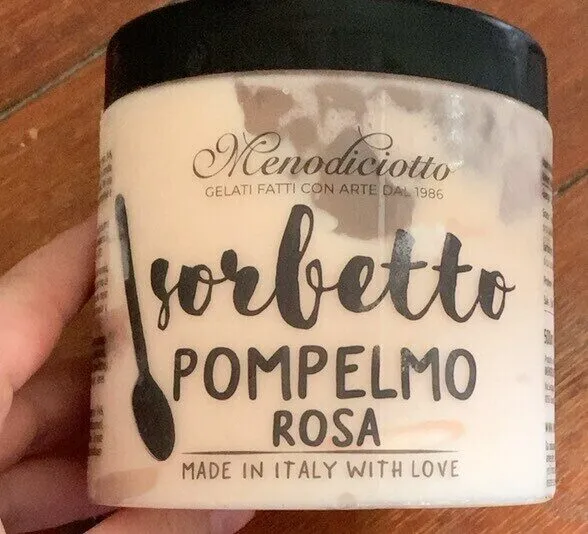 Sorbetto pampelmo rosa