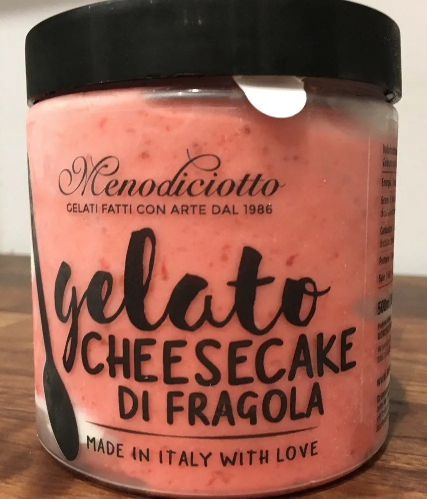 Glace Cheesecake Fraise