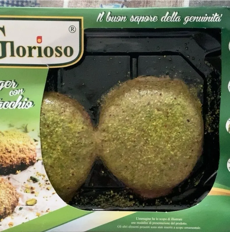 Hambuerger con pistacchio