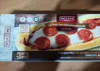 Pizza con salamino piccante