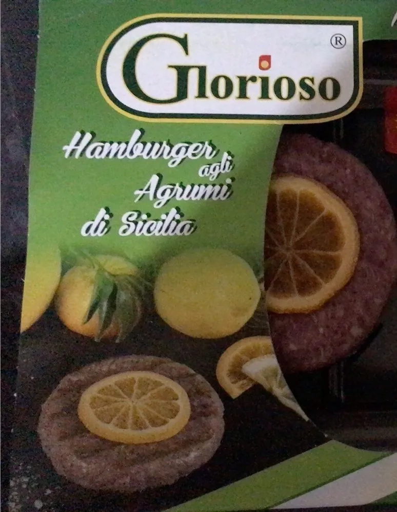 Hamburger agli agrumi