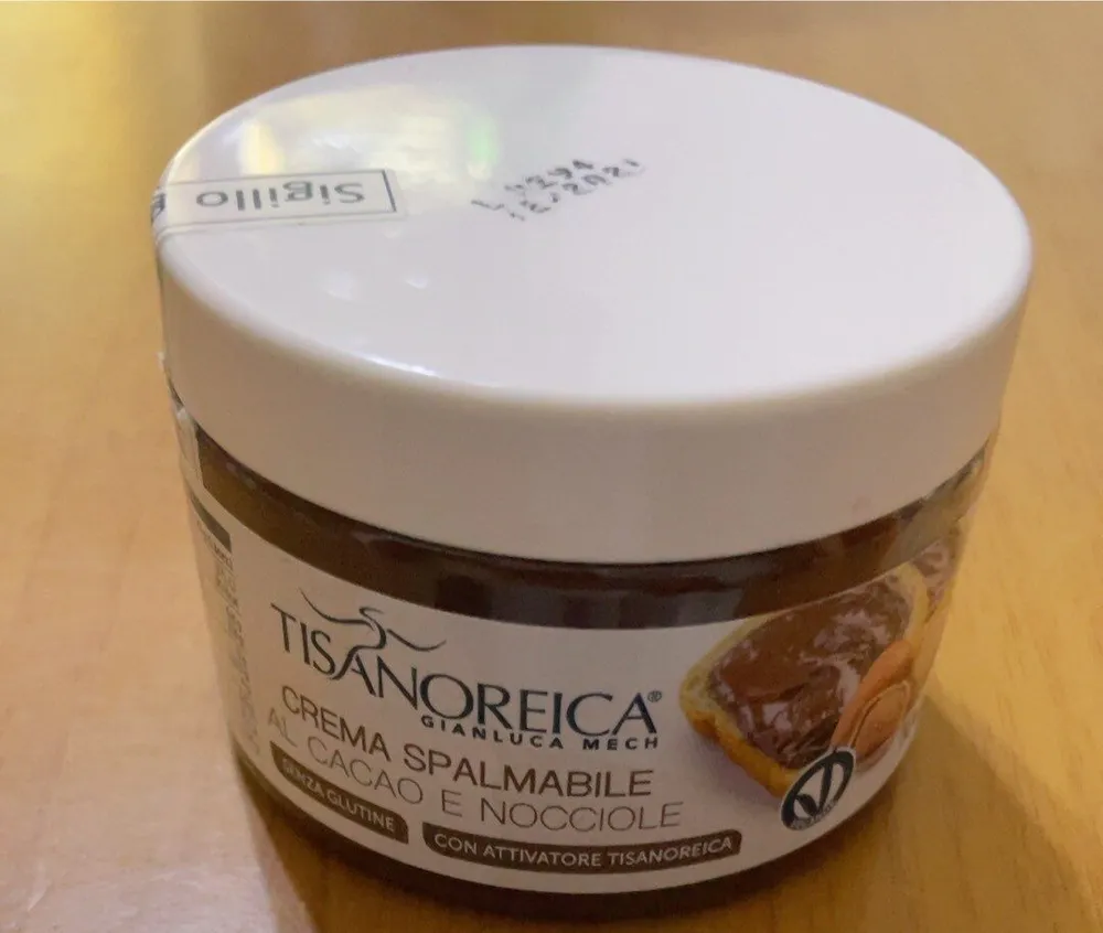 Crema spalmabile al cacao e nocciole
