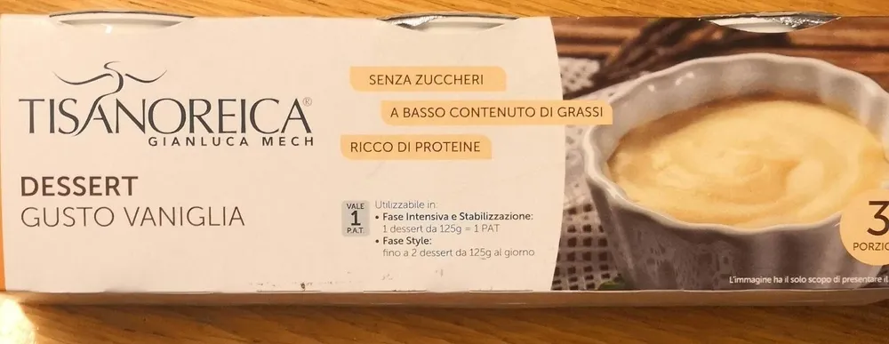 Dessert gusto vaniglia
