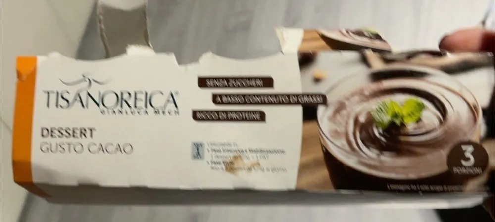Dessert gusto cacao