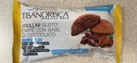 Frollini gusto caffè con base di cioccolato