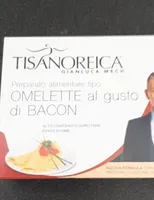 Omelette al gusto di bacon
