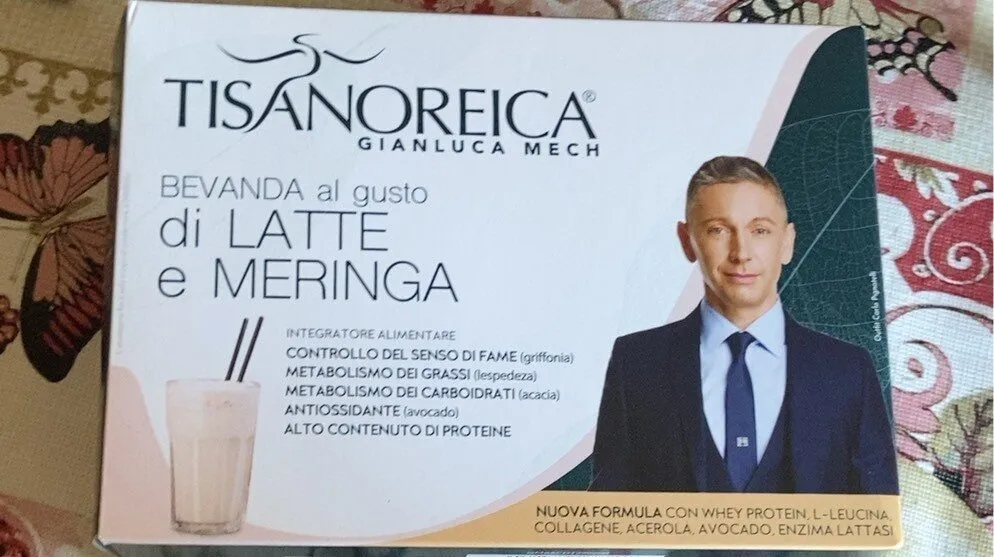 Bevanda al gusto di latte e meringa