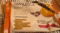 Muffin gusto vaniglia con gocce di cioccolato