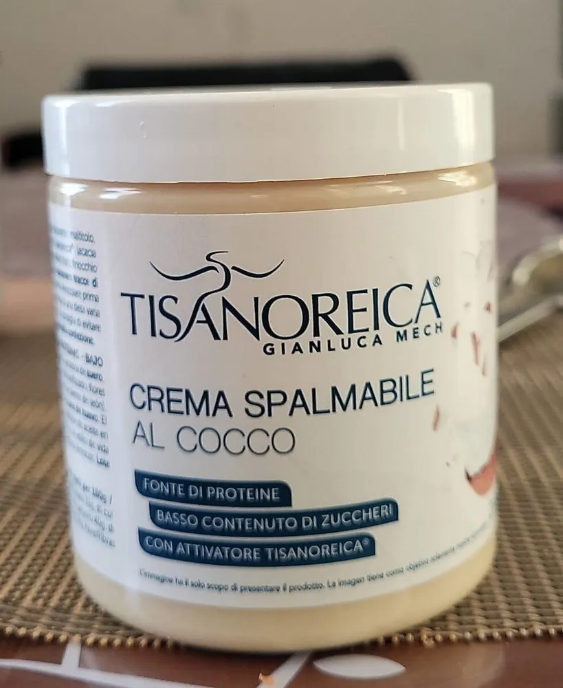 Crema spalmabile al cocco