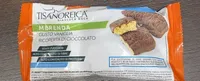 Merenda gusto vaniglia ricoperta di cioccolato