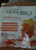 snack salato gusto paprika