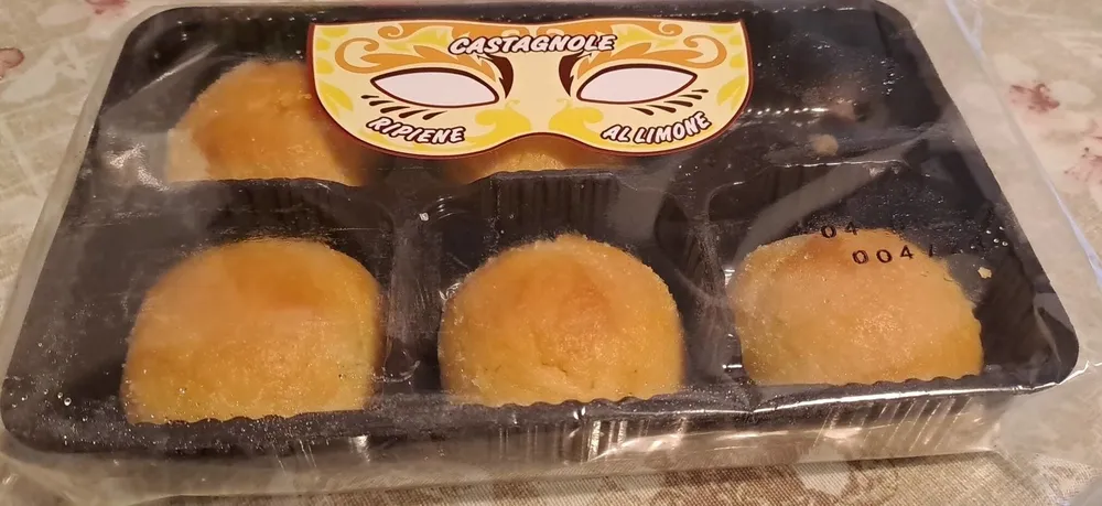 Castagnole ripiene al limone