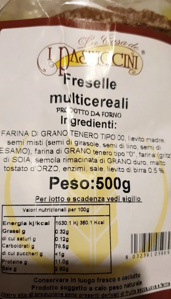 Freselle multicereali