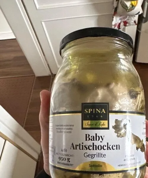 Gegrillte Baby Artischocken